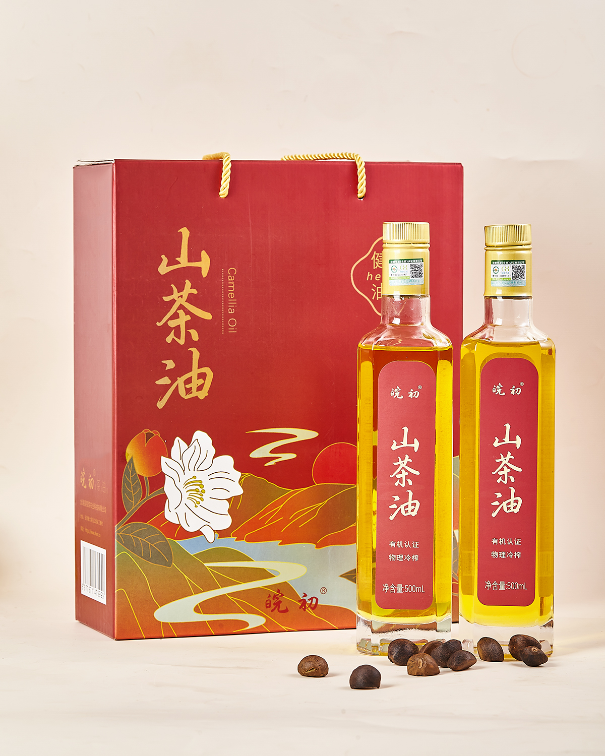 皖初山茶油礼盒装